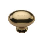 Heritage Brass - Victorian Oval Cabinet Knob