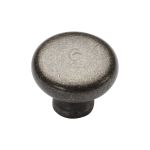 M.Marcus - Rustic Pewter Round Cabinet Knob