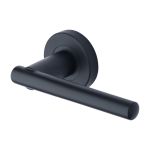 Heritage Brass - Challenger Door Handle on Round Rose