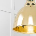 Smooth Brass Brindley Cluster Pendant