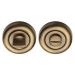 Heritage Brass - Round Bathroom Turn & Release - V6720