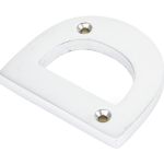 From The Anvil Satin Chrome Letter