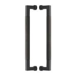 Heritage Brass - Bauhaus Knurled Back to Back Door Pull Handle