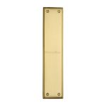 Heritage Brass - Brass Fingerplate