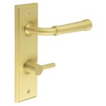 Burlington Highgate Door Handles On Back Plate with Turn & Release