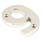 From The Anvil Polished Nickel Numeral