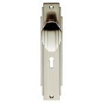 Art Deco Knob on Backplate
