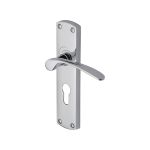 Project Hardware - Luca Door Handle on Plate