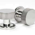 Anvil Brompton Mortice/Rim Knob Set (Art Deco)