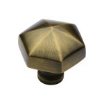 Heritage Brass - Classic Hexagon Cabinet Knob