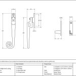 Anvil Locking Night-Vent Monkeytail Fastener