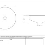 Smooth Copper Round Sink