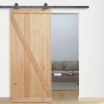 P C Henderson Rustic Top Mount Sliding Barn Door Kit