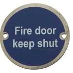 Stainless Steel Fire Door Keep Shut