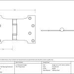 From The Anvil Parliament Hinge (pair)