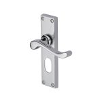 Heritage Brass - Bedford Door Handle on Plate