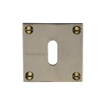 Heritage Brass - Standard Key Escutcheon Square