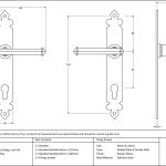 From The Anvil Tudor Lever Set