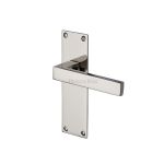 Heritage Brass - Metro Door Handle on Plate