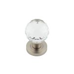 Jedo Faceted Glass Mortice Knob