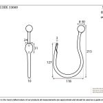 Curtain Tie Back (pair)