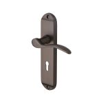 Heritage Brass - Maya Door Handle on Plate