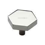 Heritage Brass - Hexagon Cabinet Knob