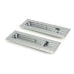 Anvil Art Deco Rectangular Pull - Privacy Set