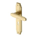 Heritage Brass - Astoria Door Handle on Plate