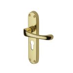 Heritage Brass - Gloucester Door Handle on Plate