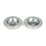 Anvil Art Deco Round Pull - Privacy Set