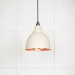 Hammered Copper Brindley Pendant in Teasel