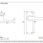 Anvil Black Deluxe Lever Set