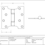 From The Anvil Parliament Hinge (pair)