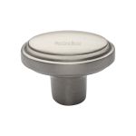 Heritage Brass - Stepped Oval Cabinet Knob