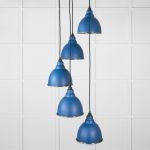 Smooth Nickel Brindley Cluster Pendant in Upstream