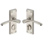 Heritage Brass - Sophia Short Door Handle on Plate