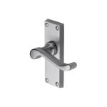 Heritage Brass - Bedford Short Door Handle on Plate