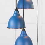 Hammered Copper Brindley Cluster Pendant in Upstream