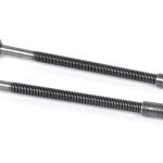 Pewter 5MM Male & Female Screws (2)
