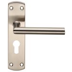 Steelworx Residential Mitred Lever on Backplate