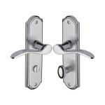 Heritage Brass - Howard Door Handle on Plate