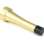 Satin Brass Projection Door Stop