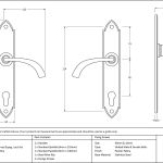 Anvil Gothic Curved Sprung Lever