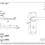 From The Anvil Black Smooth Lever Set