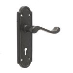 Antique Turnberry Suite Lever on Back Plate