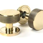Anvil Brompton Mortice/Rim Knob Set (Plain)