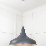 Smooth Nickel Frankley Pendant in Slate