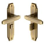 Heritage Brass - Astoria Door Handle on Plate