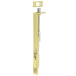 Stainless Steel Lever Action Flushbolts Square & Radiused Forend